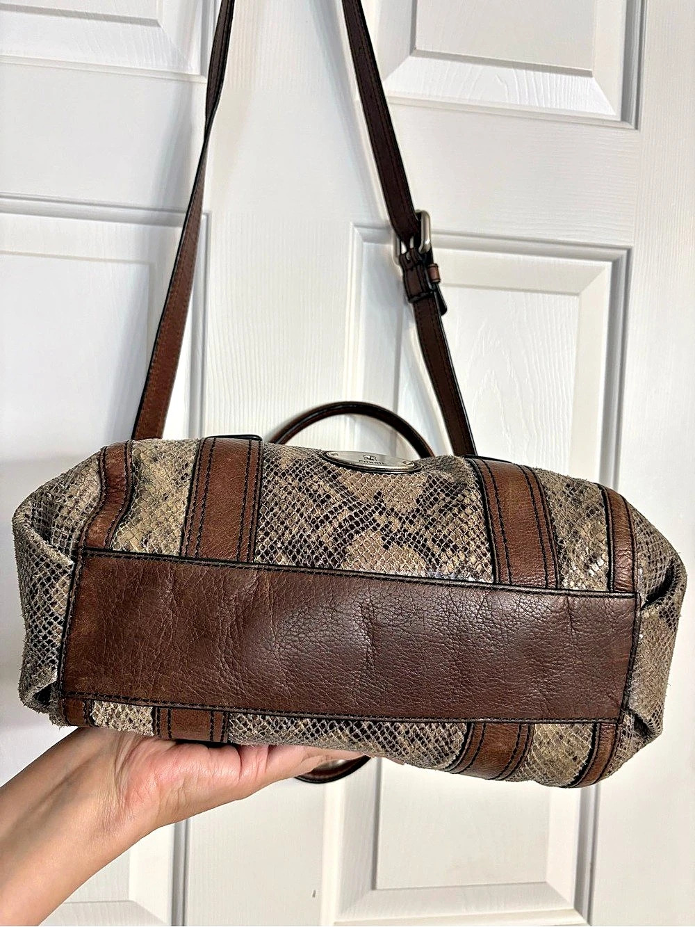 Fossil Maddox Python Satchel - Picture 11 of 14